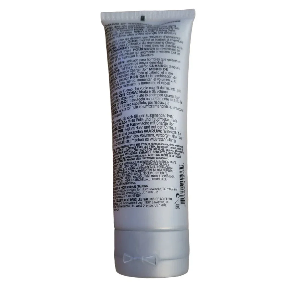 TIGI Bedhead For Men Volumizing Charge Up Thickening Conditioner 6.76 fl‎ oz